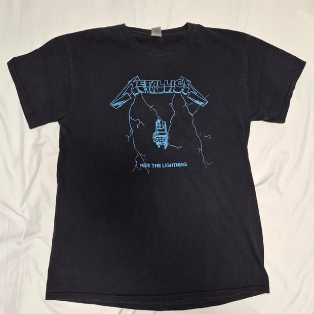 [M/95-100] 메탈리카 (Metallica) 정품 길단 오피셜 네온