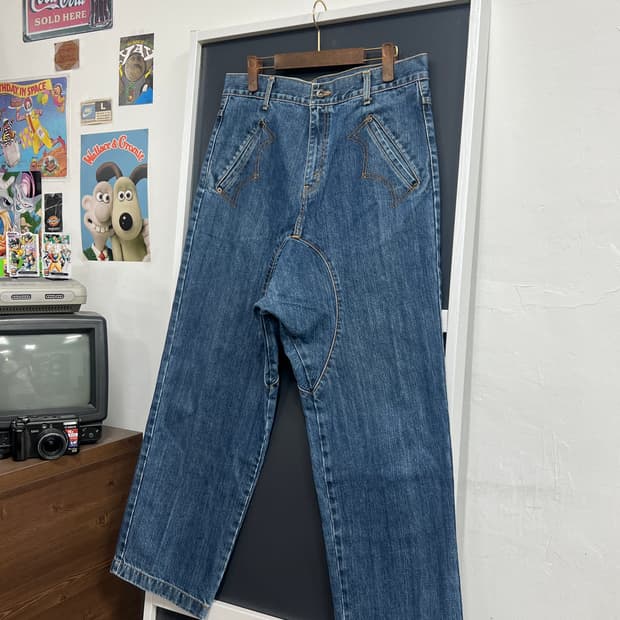 90-00s Korea Levis 리바이스 배기핏  데님 팬츠