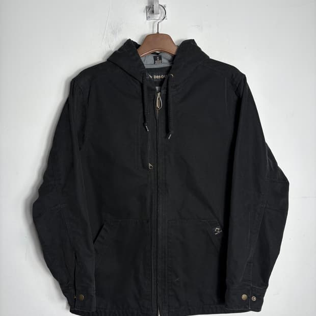 Dri duck 드리 덕 워크 후드 자켓 블랙