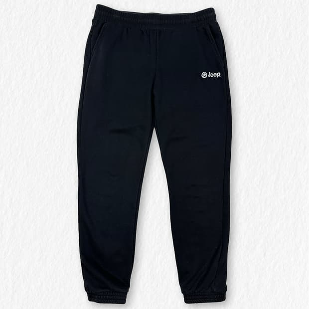 JEEP 조거 팬츠 블랙