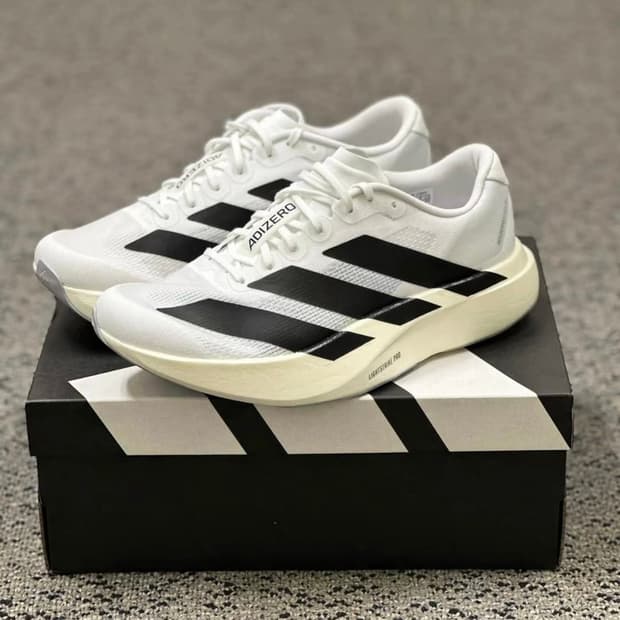아디다스 아디제로 EVO SL 클라우드 화이트 코어 블랙