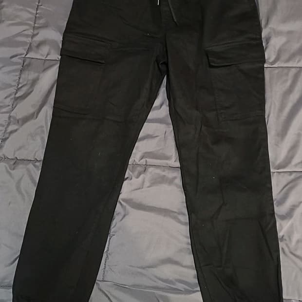 케네스콜 미사용 스판카고조거팬츠 34인치 기장99