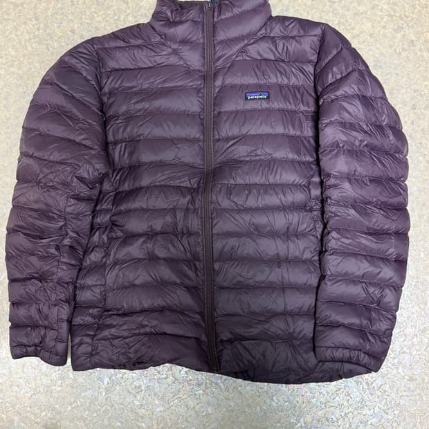 파타고니아 다운스웨터 퍼플 XL