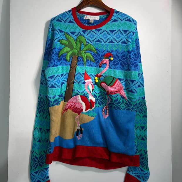 U.S.A. 크리스마스 어글리니트 어글리스웨터