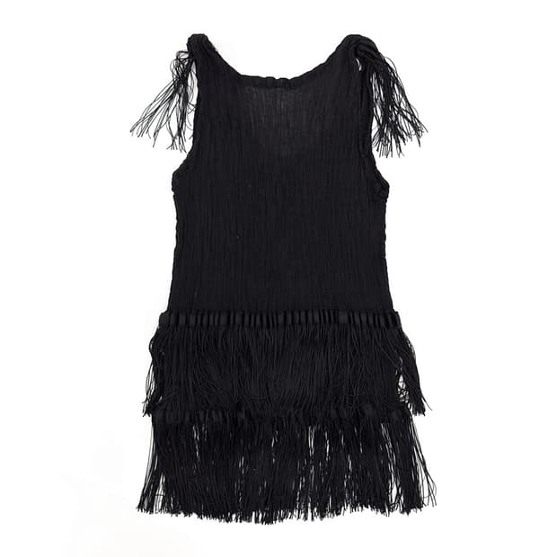 Issey Miyake me Fringe Sleeveless Top