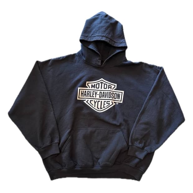 Harley Davidson center logo sweat hoodie
