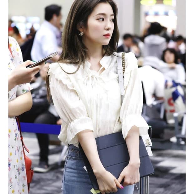 레터프롬문 아이린 블라우스