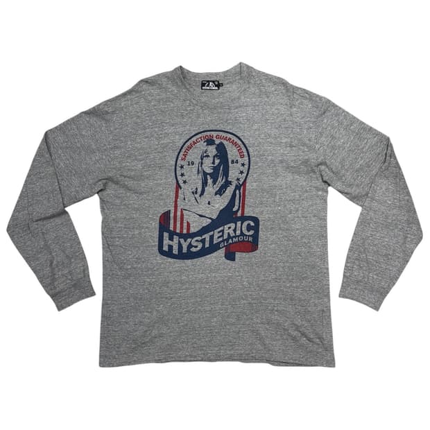히스테릭 글래머 히스걸 롱슬리브 티셔츠
