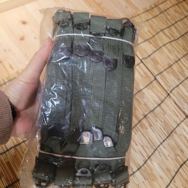 미 빈티지 헬멧 턱끈