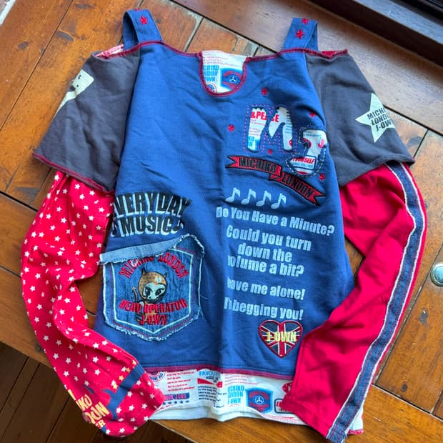 미치코 런던 무슬린 롱슬리브