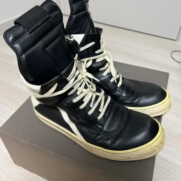 [43] 릭오웬스 15FW 지오바스켓 모노크롬