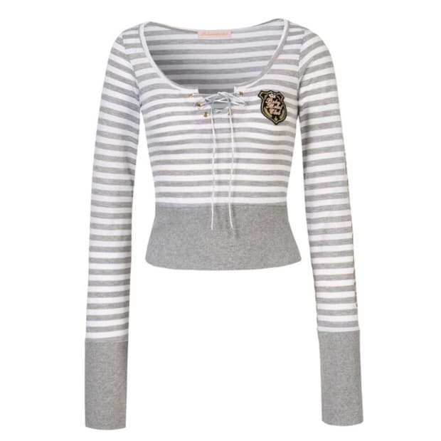 베이비메탈클럽 베메클 아리아 탑 그레이