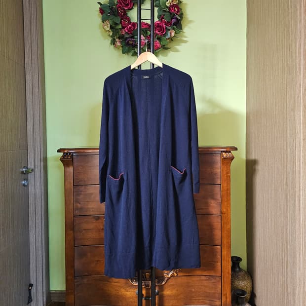 타임 캐시미어 니트가디건