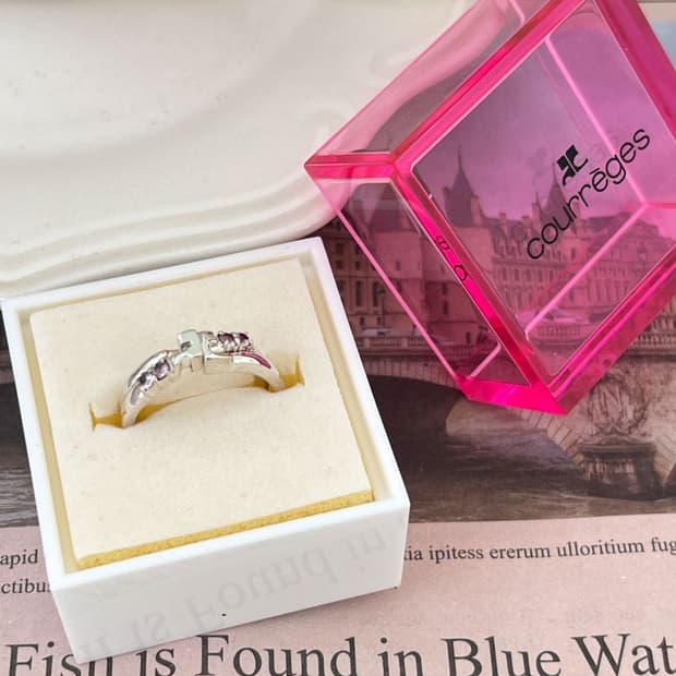 courreges / 꾸레쥬 실버 925 반지