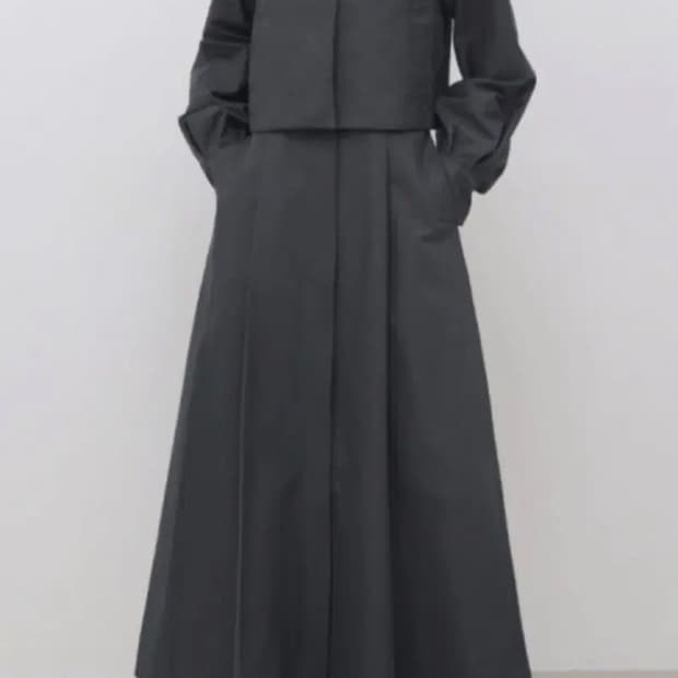 트리밍버드 steady 3way trench 블루그레이