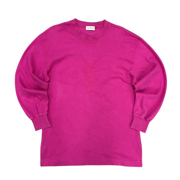 입생로랑 90s 우먼스 빅로고 롱슬리브(M)