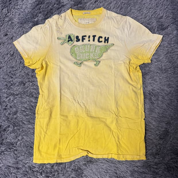 아베크롬비 입체자수 반팔