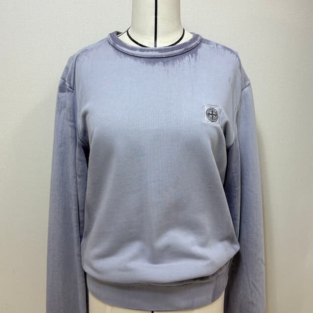 스톤아일랜드 stone island 연보라색 맨투맨 90
