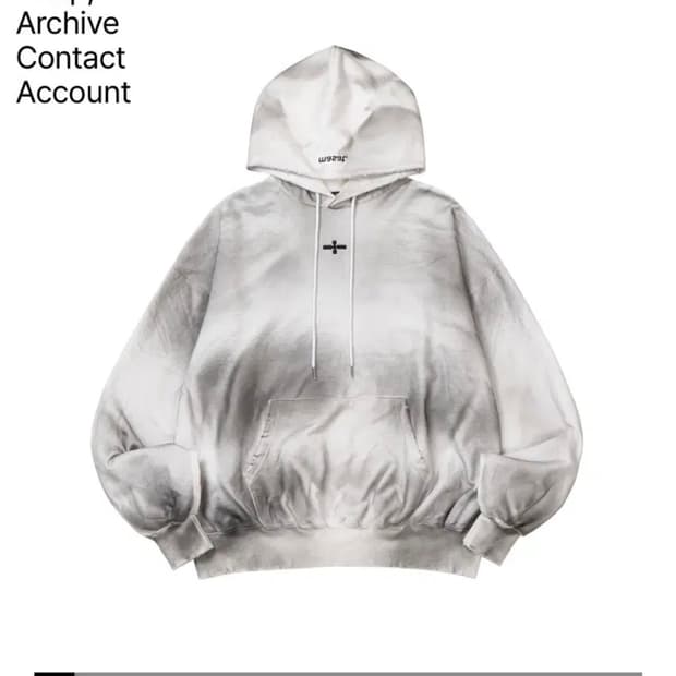 [새제품/1] 마사트 Basic Cross Hood (정가이하판매)