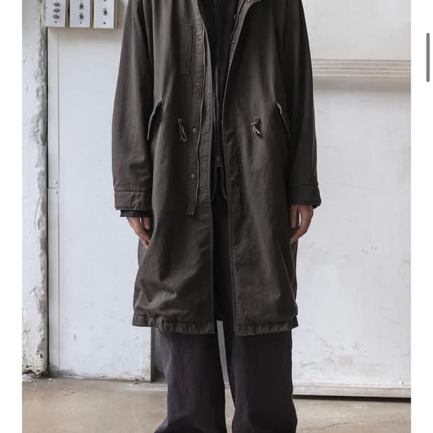 고낙 m65 피쉬테일 파카-클레이 올리브