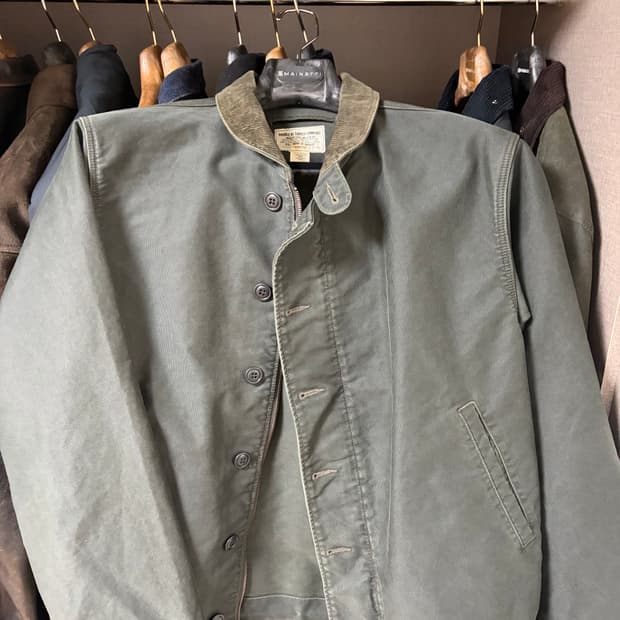 더블알엘 덱자켓 덱재킷 블랙 L