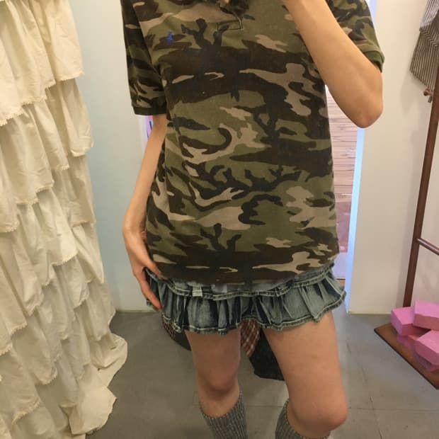 폴로 카키 카모 카라티