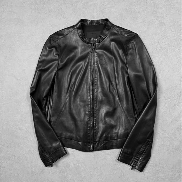 Prada Lambskin Leather Jacket