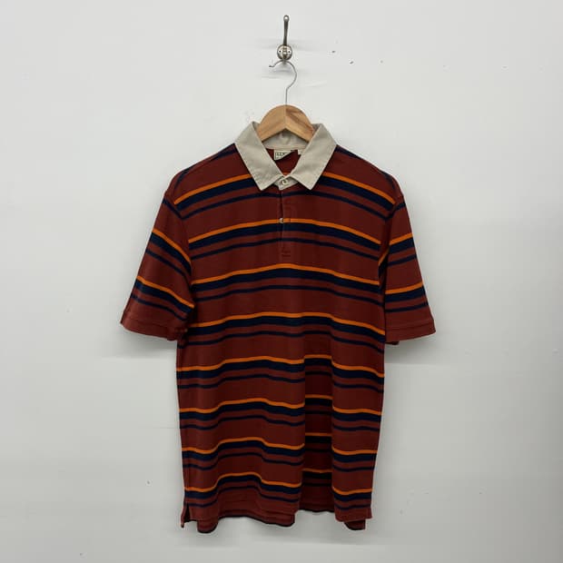 L.L.Bean 스트라이프 카라티 남성L