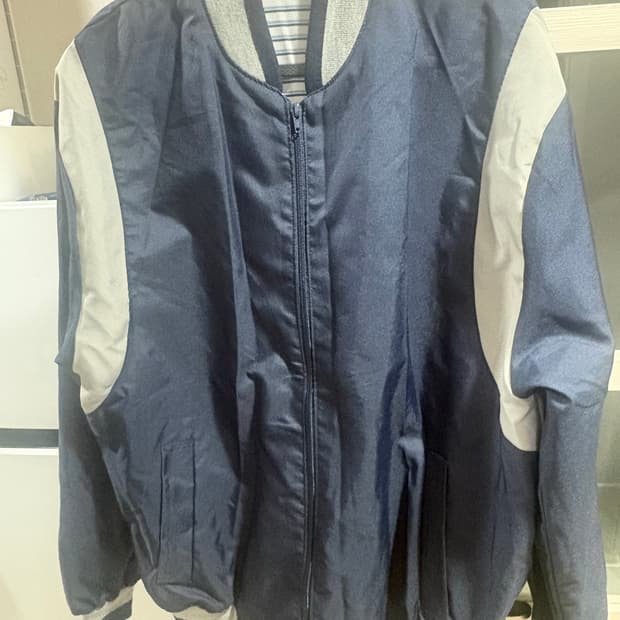 uk 생산 봄버자켓 네이비 L