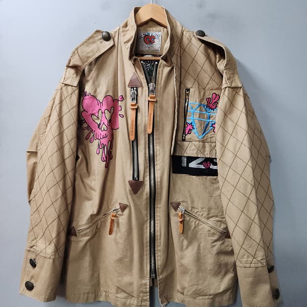 그라피스트만지 MAN.G 야상 헌팅 자켓