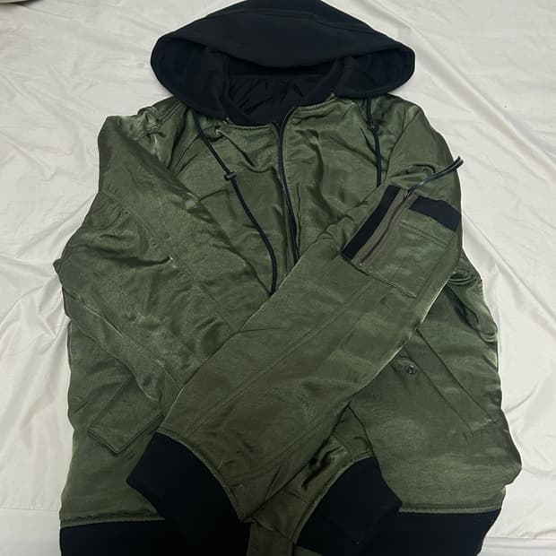 Bon 리버시블 ma-1 후드점퍼