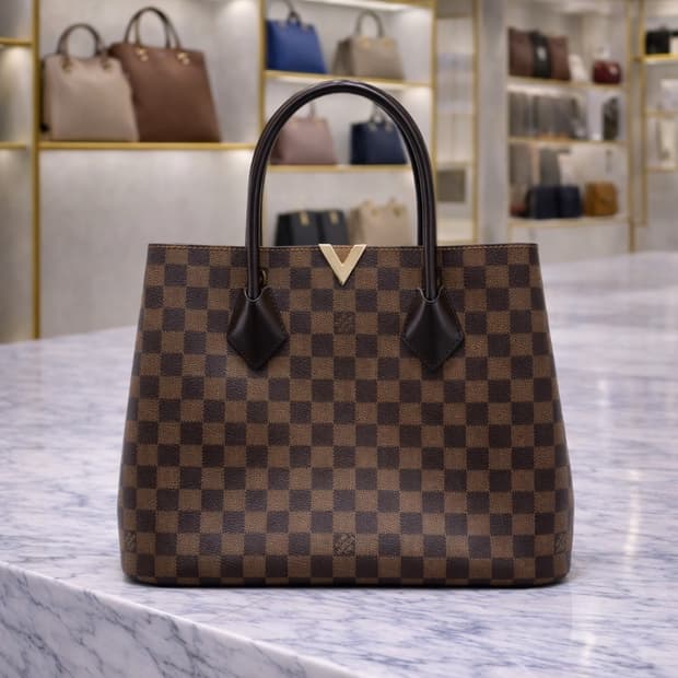 [A급] 루이비통 켄싱턴 다미에 에벤 토트백 판매합니다!!!