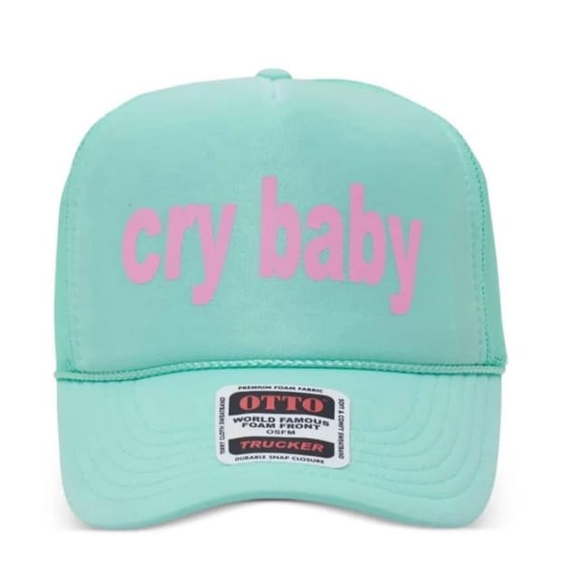 cry baby cap green 구해요