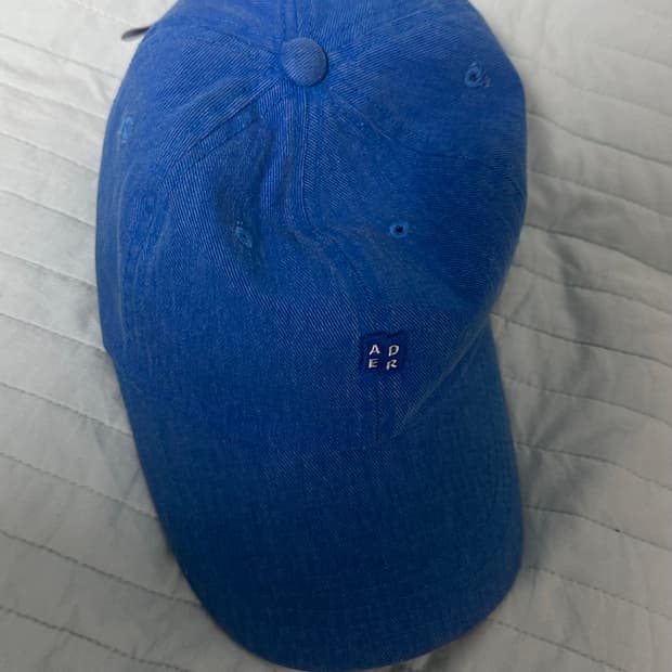 아더에러 시그니피컨트 워싱 블루 볼캡 모자 M