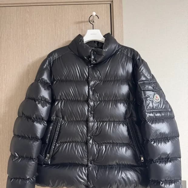 [4] 몽클레어 룰 쇼트 패딩 블랙 Lule