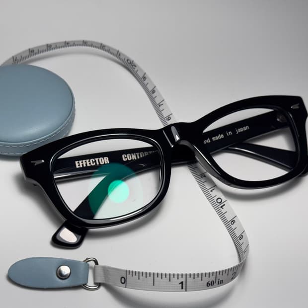 이펙터 EFFECTOR 컨토르션 일본제 볼드 뿔테 안경 0086