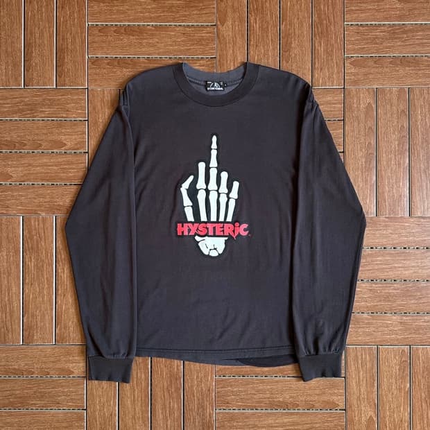 Hysteric Glamour printing long sleeve