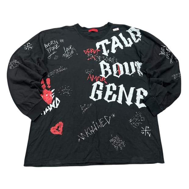 ✨ (만원 빈티지) 빈티지 Y2K 스트릿 블랙 롱슬리브