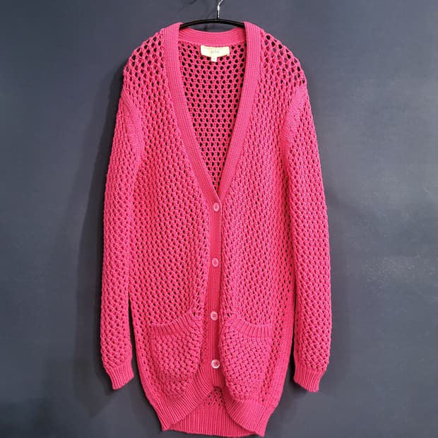 바네사브루노 시스루 가디건