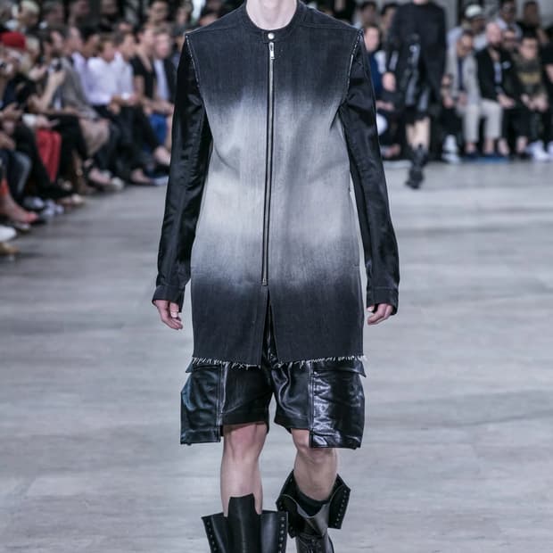 48 / Rick owens 릭오웬스 16SS 런웨이 그라데이션 자켓