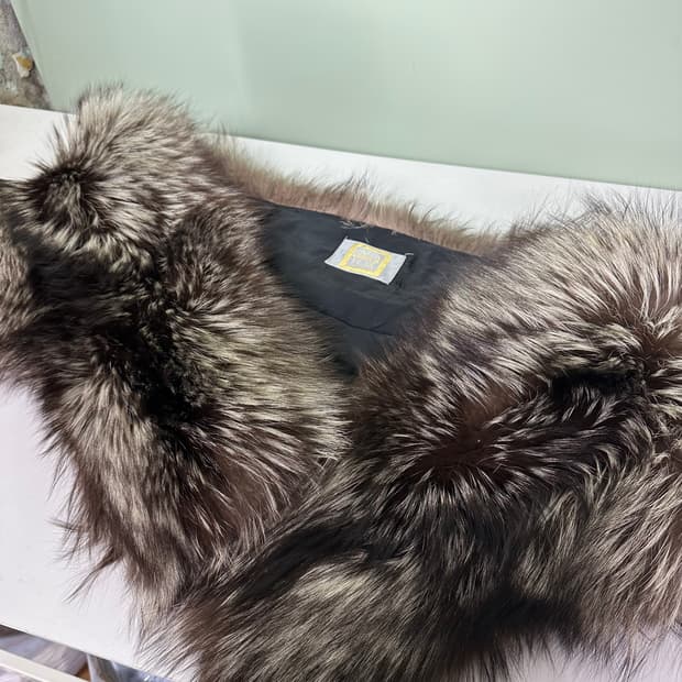 우먼OS 사가폭스 SAGAFOX 나염 폭스머플러