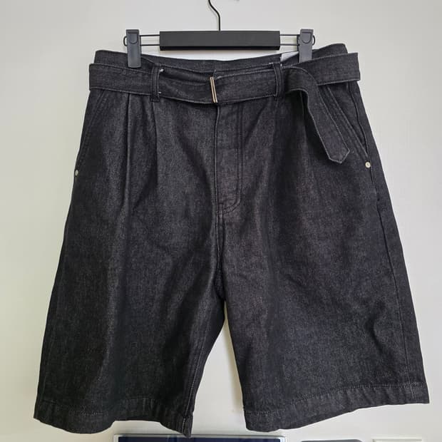셔터 데님 반바지 S사이즈