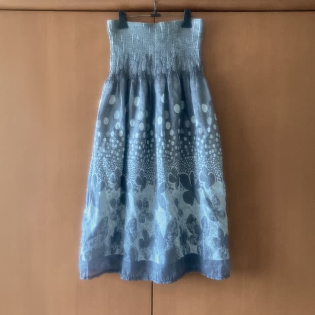 Vintage dot pattern skirt