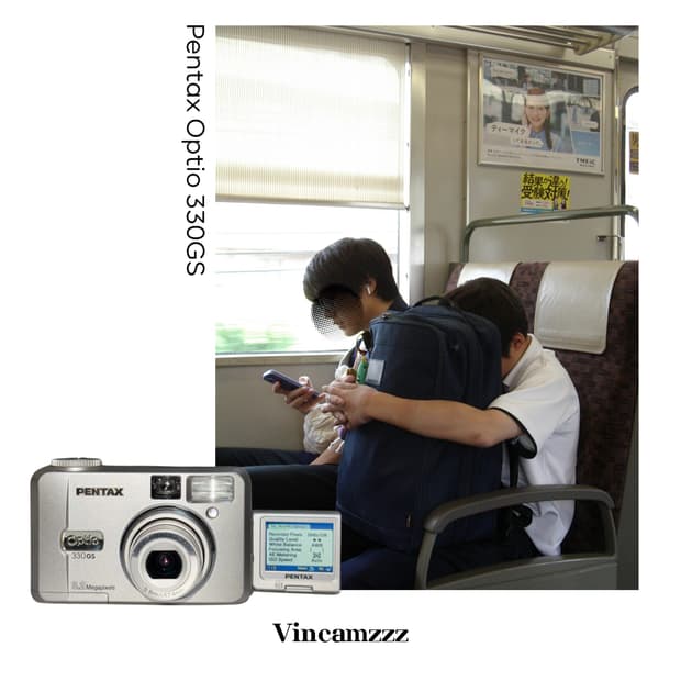 [레어] Pentax 펜탁스 OPTIO 330GS (셀피가능)