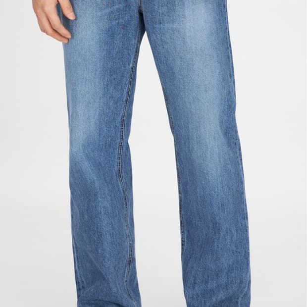 유스 Straight Denim Medium Blue