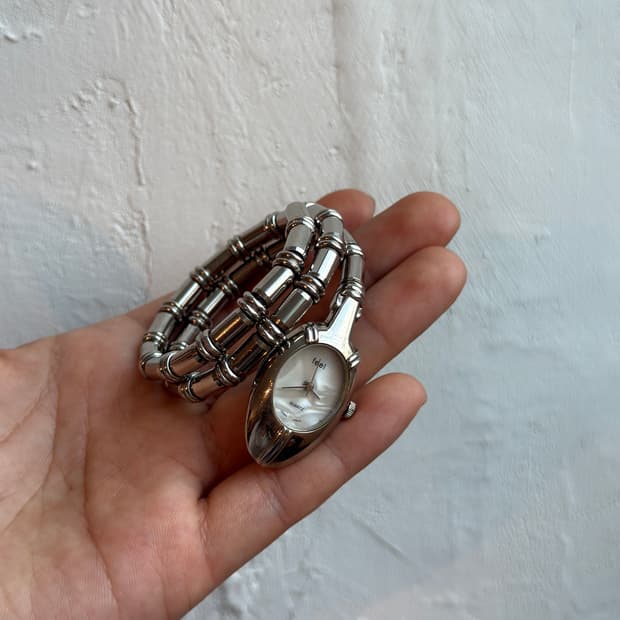 90's Hong Kong Snake Bangle 시계