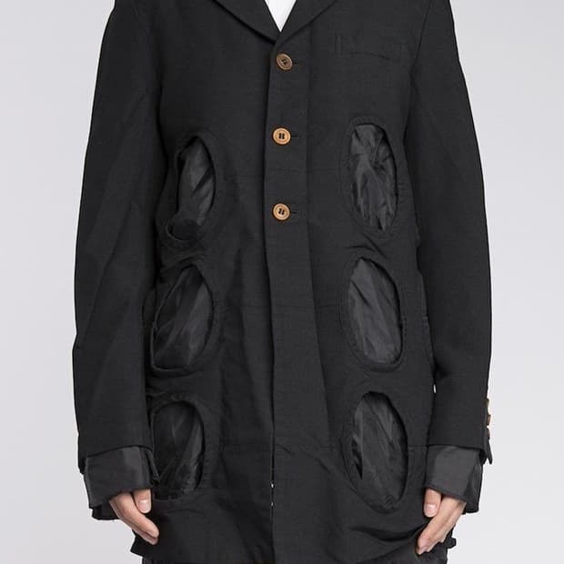 SS14 cut out holes jacket