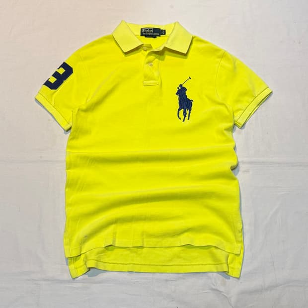 폴로 랄프로렌 빅포니 치프키프 카라티 옐로우