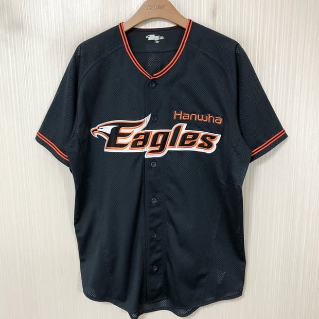KBO KN 한화이글스 다크그레이 원정유니폼/져지 100