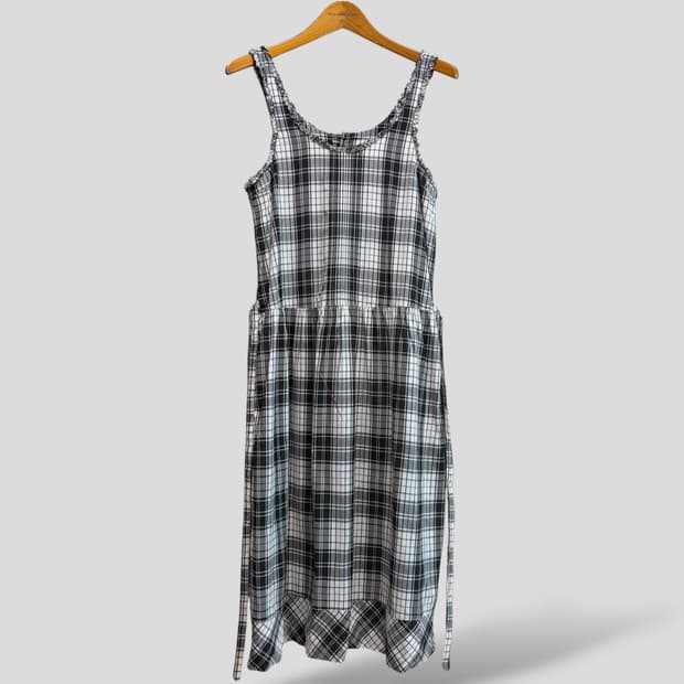 (여성F)JPN 체크 원피스 